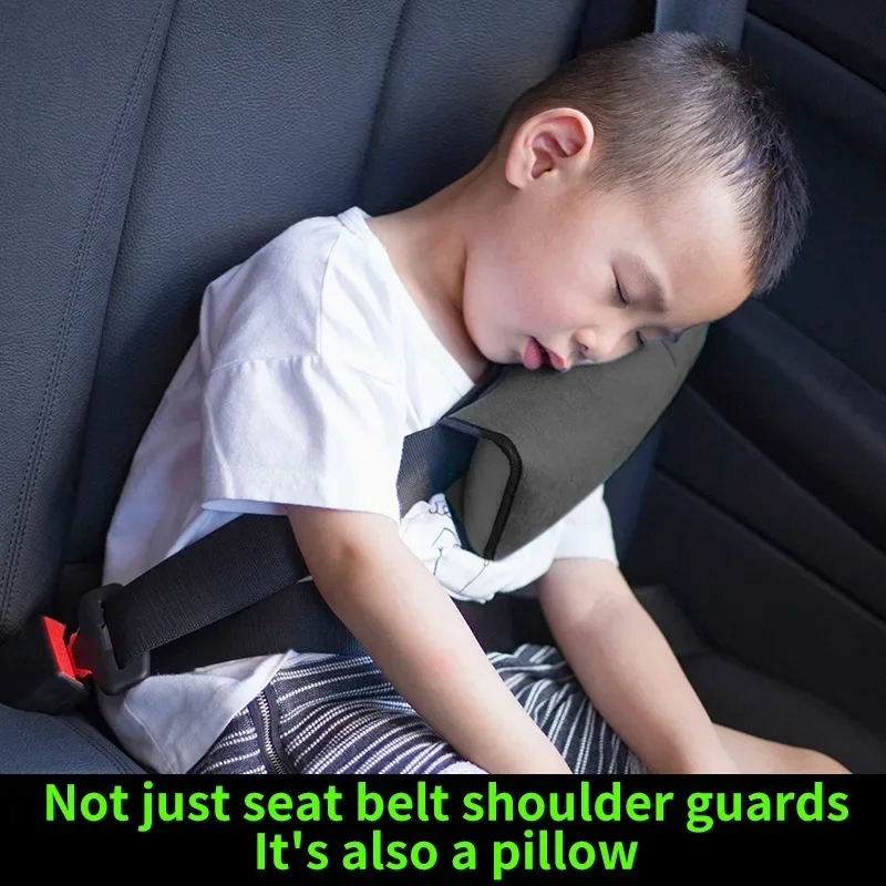 Автомобильный детский плечевой защитный чехол Автомобильный Мультяшный Плюшевый чехол для ремня безопасности Подушка Baby Baby Car Милая подушка