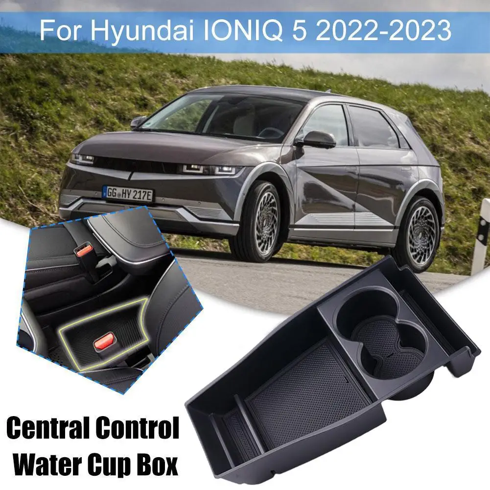 Для Hyundai IONIQ 5 2022-2023 Автомобильный Подлокотник Ящик Для Хранения Органайзер Для Уборки Чехол-Органайзер Контейнер Центральная Консоль T4A4