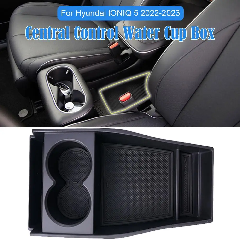 Для Hyundai IONIQ 5 2022-2023 Автомобильный Подлокотник Ящик Для Хранения Органайзер Для Уборки Чехол-Органайзер Контейнер Центральная Консоль T4A4