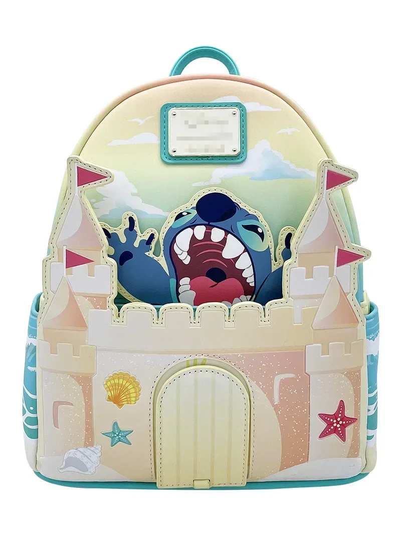 Стич История игрушек Диснея 3, Женский кожаный рюкзак, модный рюкзак с Микки, Высококачественная детская школьная сумка для отдыха с героями мультфильмов