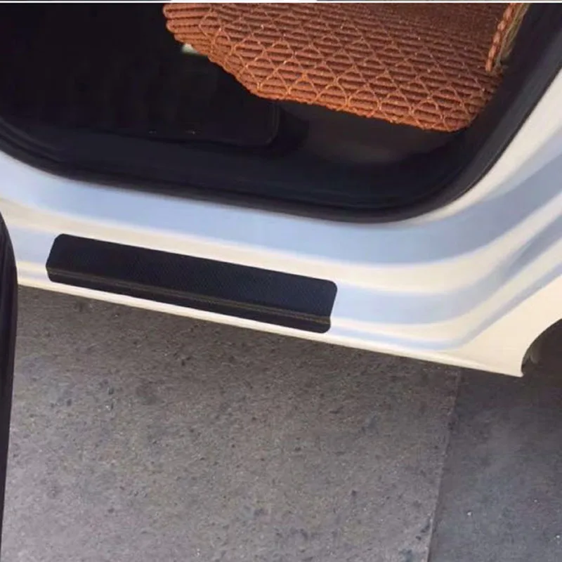 4Pcs Auto Tür Sill Schutz Tür-Schwellen-verschleiss-Platte Aufkleber for Nissan Qashqai Juke X-trail Note Tiida Lexus gx460 rx