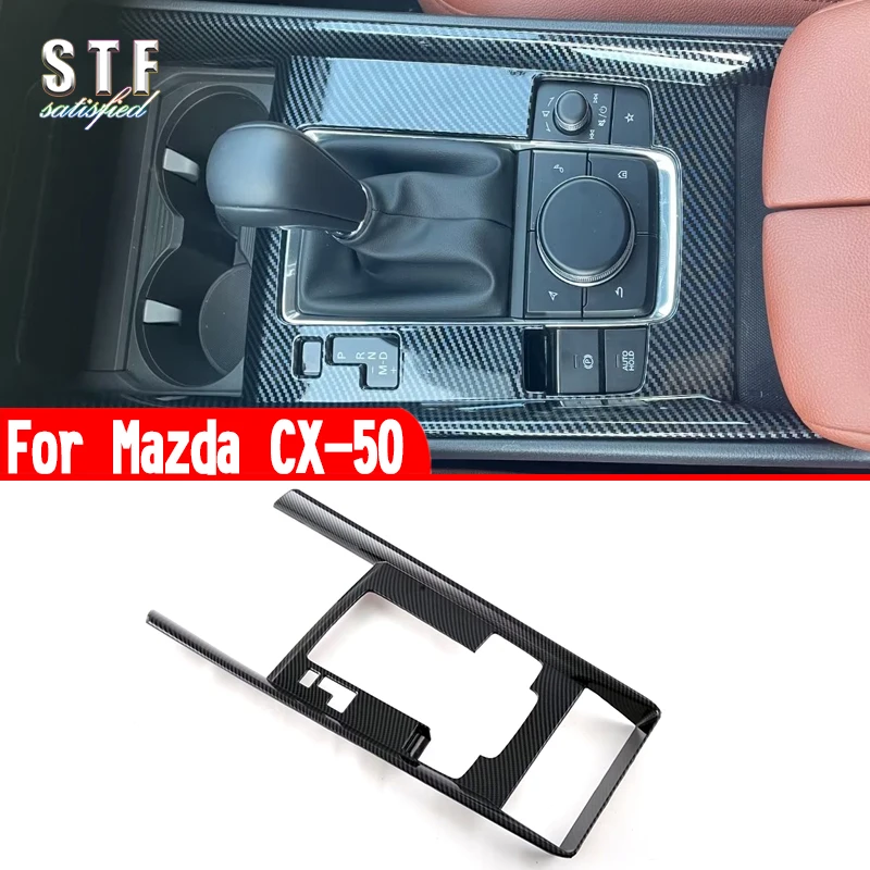 ABS Внутренняя ручка переключения передач, накладка, Молдинг, Аксессуары, наклейки для Mazda CX-50 2023 2024