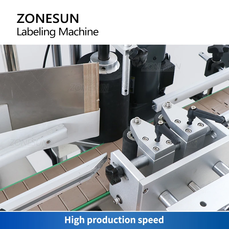 Автоматическая Этикетировочная Машина для нанесения этикеток ZONESUN Для упаковки Круглых Стеклянных Пластиковых бутылок Laebls Jar Vial Production ZS-TB260S