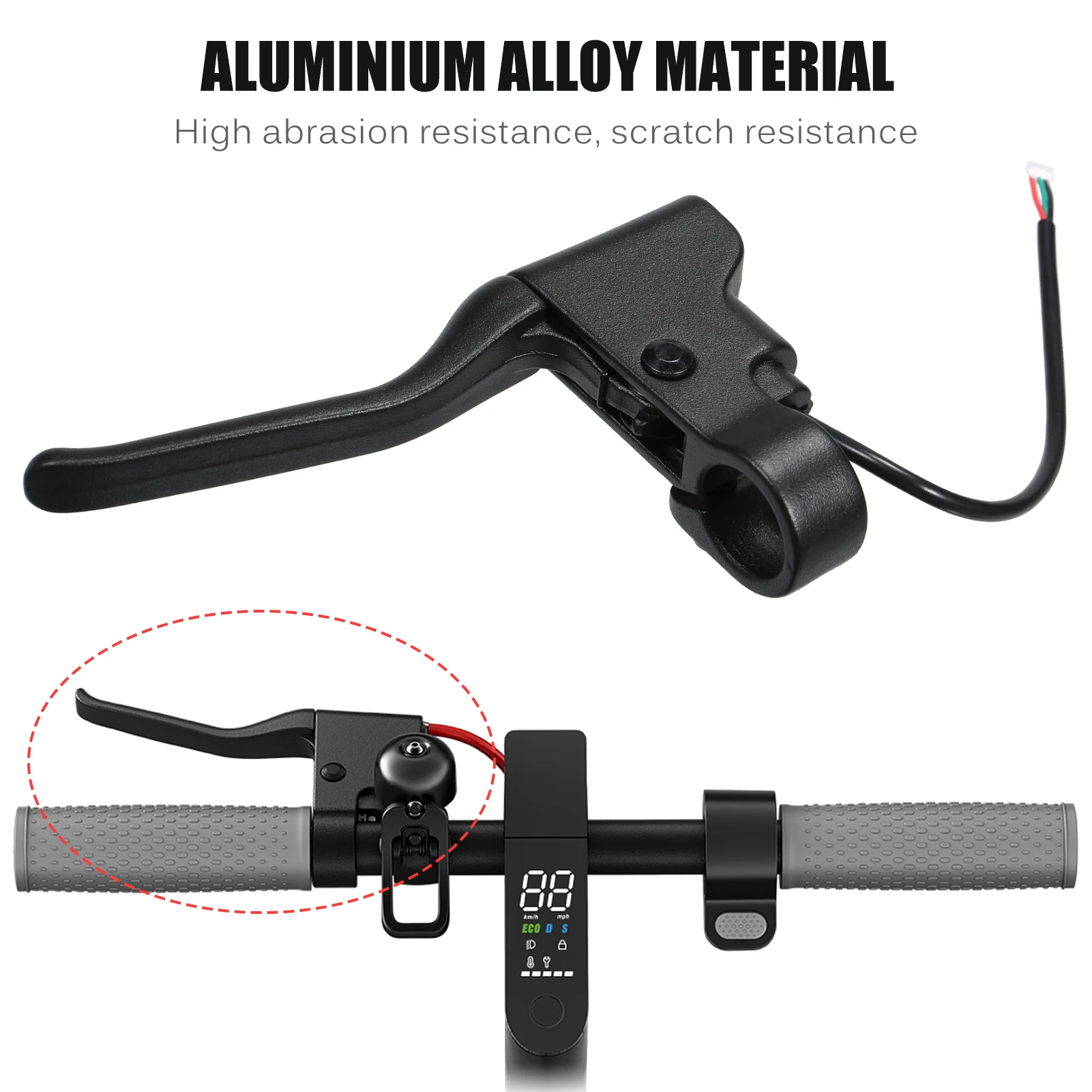 Тормозной рычаг из алюминиевого сплава, тормозная ручка, рычаг ручного тормоза для электрических скутеров Xiaomi M365/Pro