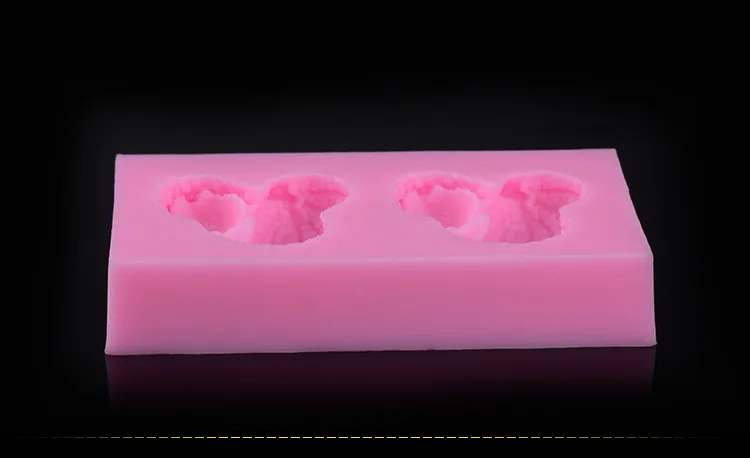 Бесплатная и быстрая доставка Силиконовая форма для торта в форме арахиса Сахарная паста 3D Инструменты для украшения торта с помадкой Форма для мыла D296