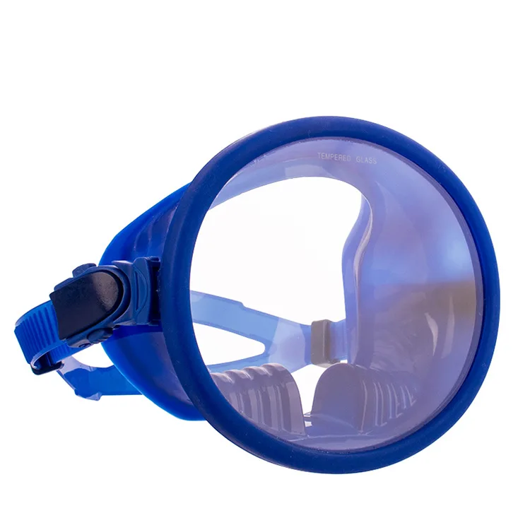 Новая водонепроницаемая и защищающая от запотевания повязка для взрослых с широким обзором, защитные очки для дайвинга из силиконового закаленного стекла в подарок