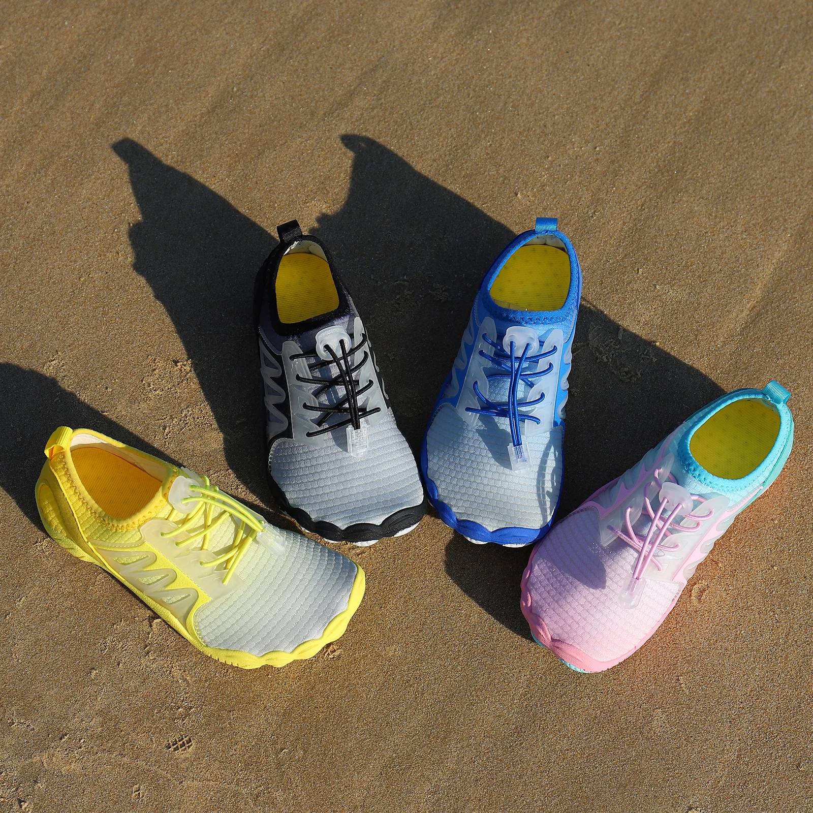 Унисекс, Пляжная детская Водная обувь, Спортивная обувь для дайвинга, Быстросохнущие Уличные Легкие сандалии, Дышащие, Лидер продаж